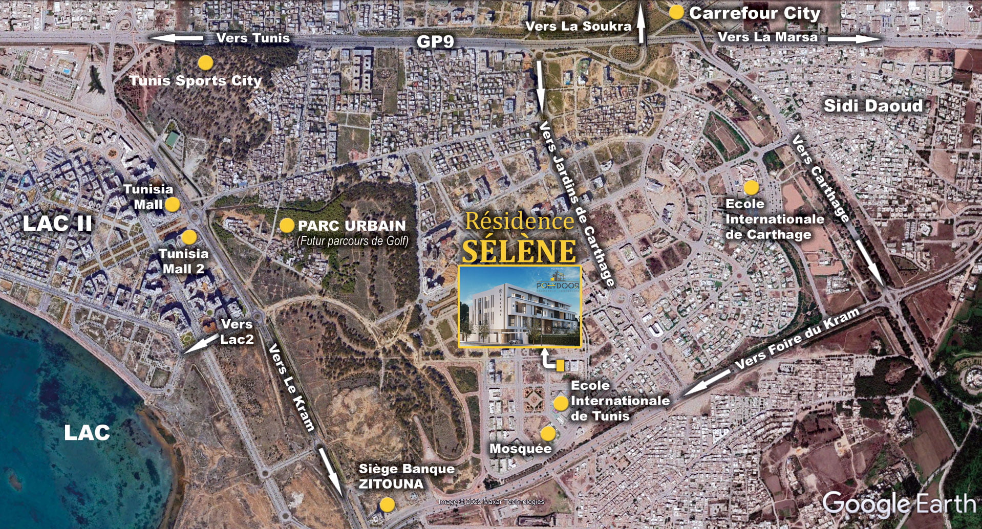 Situation en image​